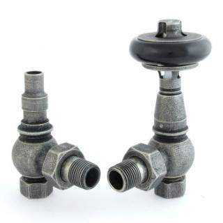 Amberley TRV Cast Iron Radiator Valve - Pewter